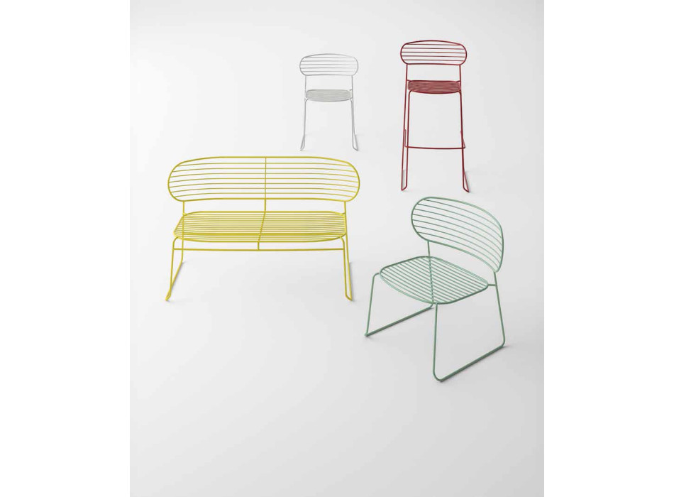 ELBA TECNO ARREDO 3 Outdoor-Stuhl 
