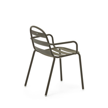 Joncols Outdoor-Stuhl aus lackiertem Aluminium