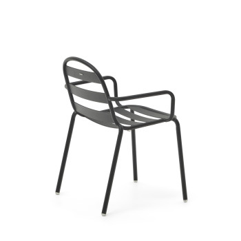 Joncols Outdoor-Stuhl aus lackiertem Aluminium