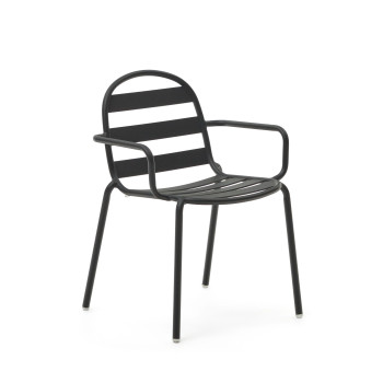 Joncols Outdoor-Stuhl aus lackiertem Aluminium