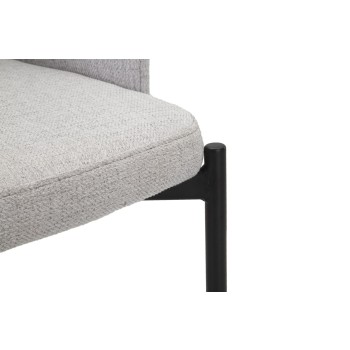 Graues Helsinki-Stuhlset, 2-teilig