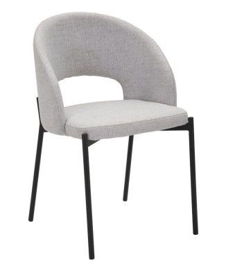 Graues Helsinki-Stuhlset, 2-teilig