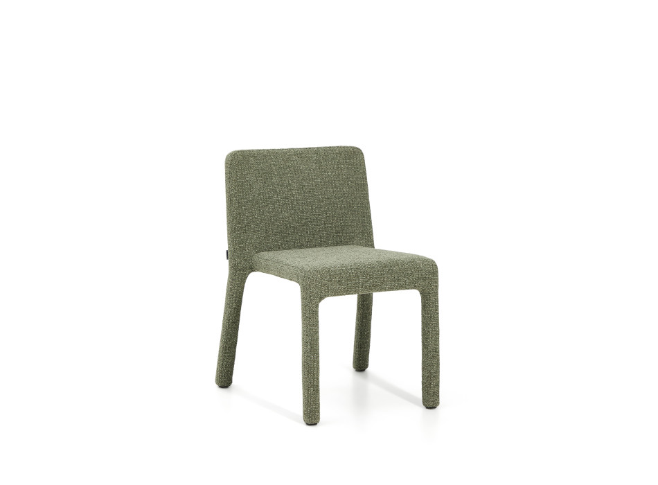 Loria stapelbarer Chenille-Stuhl