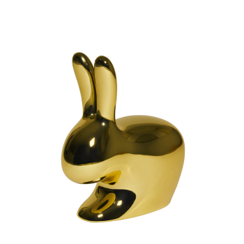 QEEBOO 90004 Hasenstuhl mit Metallfinish