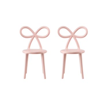 QEEBOO Ribbon Baby Chair Set mit 2 Stühlen