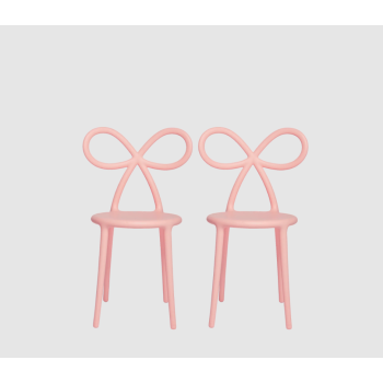 QEEBOO Ribbon Chair Set mit 2 Stühlen