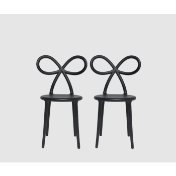 QEEBOO Ribbon Chair Set mit 2 Stühlen