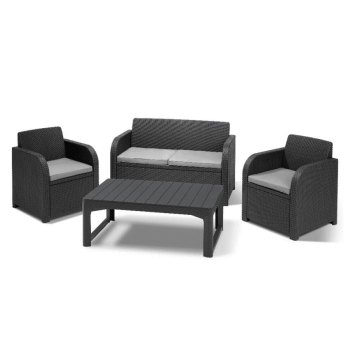 KETER CAROLINA Lounge-Set Gartenmöbelset