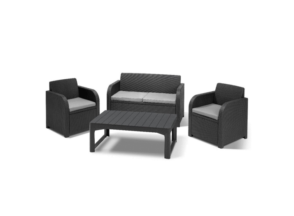 KETER CAROLINA Lounge-Set Gartenmöbelset