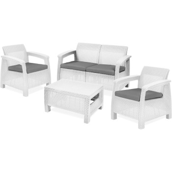 CORFÙ LOUNGE SET KETER Gartenset