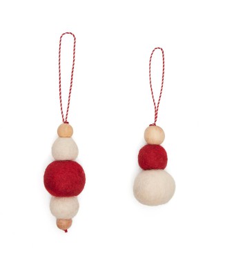 Dempsey Set mit 2 Roenti Hängekugel-Ornamenten Roenti Hängekugel-Ornamente