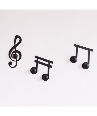 Musikalische Notenhaken-Set (3-teilig) 15045 Kunst und Handwerk