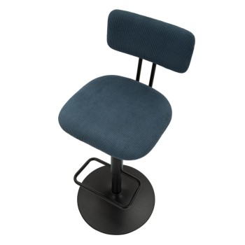 HELL MARINEBLAUER BAR-HOCKER