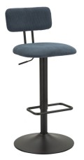 HELL MARINEBLAUER BAR-HOCKER, 2-TEILIG