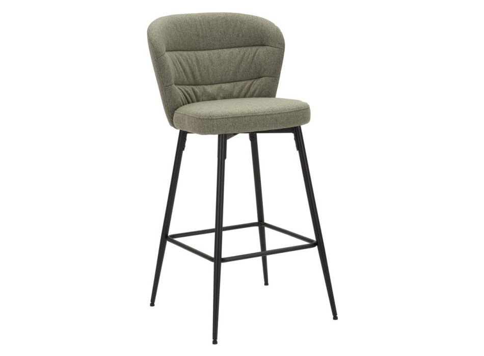 LAUSANNA GRÜNE BARHOCKER-SET (2er-Pack)