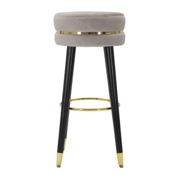 PARIS BAR-HOCKER GRAU/GOLD