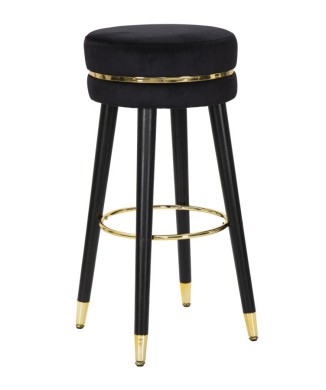 PARIS BAR-HOCKER SCHWARZ/GOLD