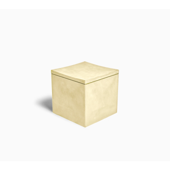 SERRALUNGA MOLESKIN CUBE LOUNGE-HOCKER 