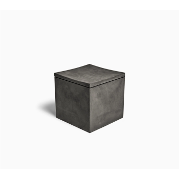 SERRALUNGA MOLESKIN CUBE LOUNGE-HOCKER 
