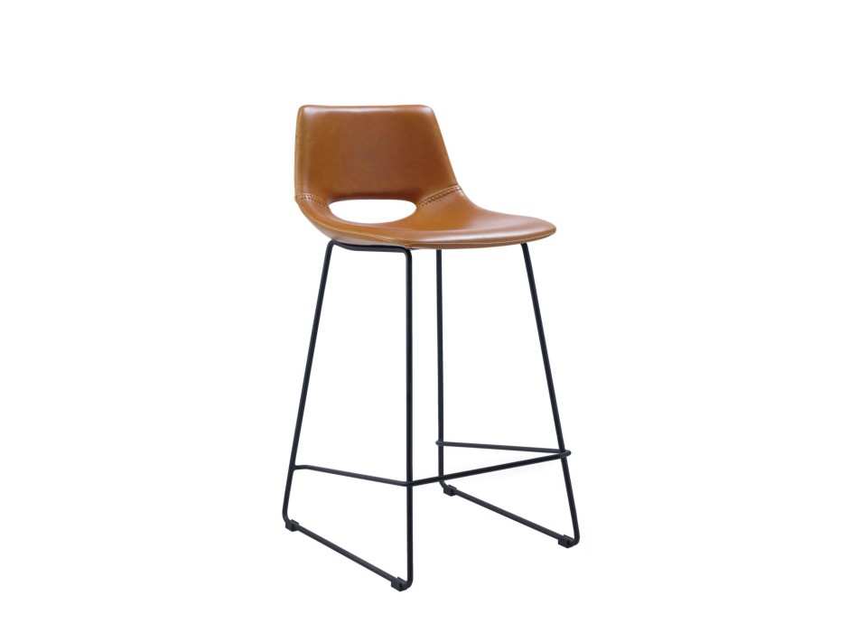 Zahara-Hocker aus Kunstleder