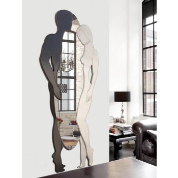 ADAM UND EVE SPIEGEL SCHWARZ-WEISS P4648 PINTDECOR