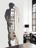 ADAM UND EVE SPIEGEL SCHWARZ-WEISS P4648 PINTDECOR