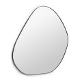 Anera Spiegel aus schwarzem Metall, 84 x 108,5 cm