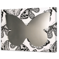 Schwarze Schmetterlinge Spiegel GS4392 PINTDECOR