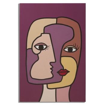 BEMALTE GESICHTER -A-