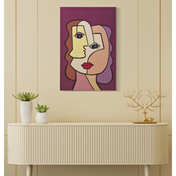 BEMALTE GESICHTER -B-