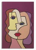 BEMALTE GESICHTER -B-