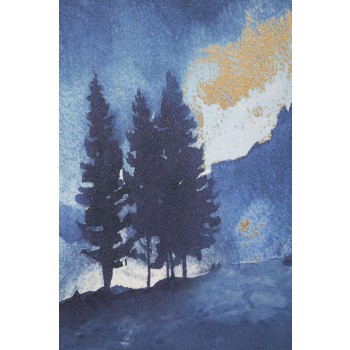 BEMALTER DRUCK BERGBAUM