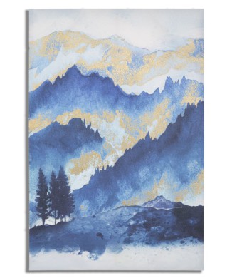BEMALTER DRUCK BERGBAUM