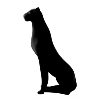 Candyslab Flocked Panther Kira Statue