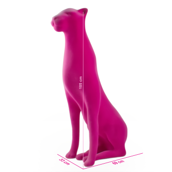 Candyslab Flocked Panther Kira Statue