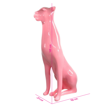 Candyslab lackierte Kira-Pantherstatue