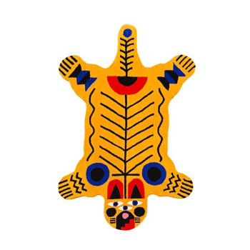OGGIAN ITALIENISCHER TIGERTEPPICH 42106TG QEEBOO