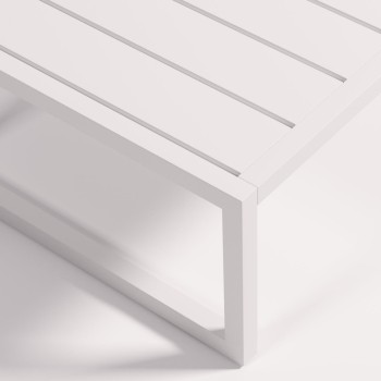 100% wetterfester Comova-Aluminium-Couchtisch