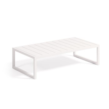 100% wetterfester Comova-Aluminium-Couchtisch