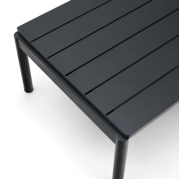 Sorells Aluminium-Couchtisch