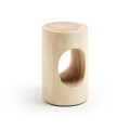 Halker Couchtisch aus massivem Mungoholz Ø 30 cm
