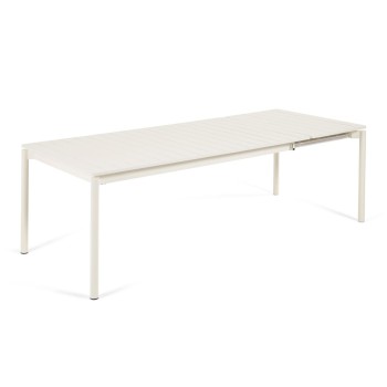Zaltana ausziehbarer Outdoor-Tisch aus Aluminium