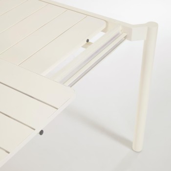 Zaltana ausziehbarer Outdoor-Tisch aus Aluminium