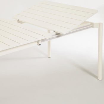 Zaltana ausziehbarer Outdoor-Tisch aus Aluminium