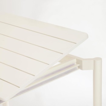 Zaltana ausziehbarer Outdoor-Tisch aus Aluminium