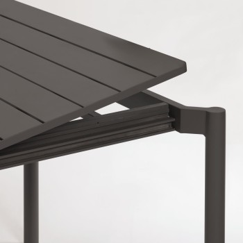 Zaltana ausziehbarer Outdoor-Tisch aus Aluminium