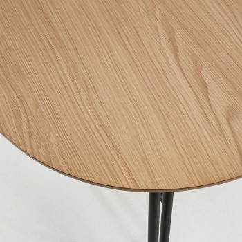 Novac Ausziehtisch 140 (220) x 90 cm, Eichenfurnier natur