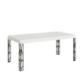 Ausziehbarer Tisch Ghibli 90x180/284 cm mit anthrazitfarbenem Gestell