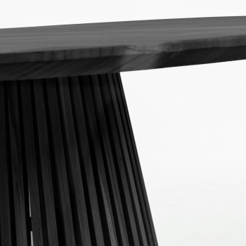 Jeanette Tisch Ø 120 cm schwarz