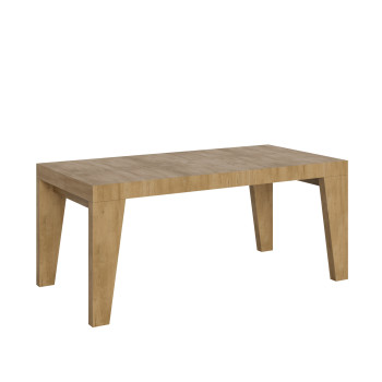 Naxy Tisch D.90 – Ausziehtisch 200/460 x 90 cm, Naxy Esche weiß